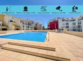 Détente entre climatisation, piscine & mer au Cap d'Agde