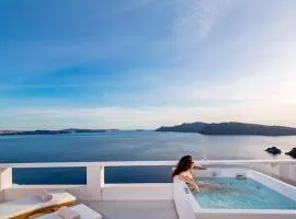 Luxury Santorini Villa Pure Bliss Villa Outdoor Plunge Pool Sea & Caldera View 1 Bedroom Oia