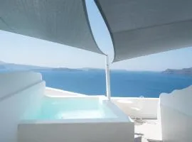 Magnificent Santorini Suite Luxury Suite With Sea View And Hot