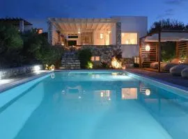 Executive Paros Villa 4 Bedrooms Villa Island Spirit Amazing Sea Views & Private Pool Ampelas
