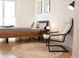 Modernes Ein-Zimmer-Apartment