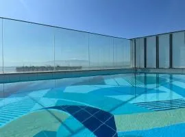 Skylux 1110 - Imperdível Studio com piscina aquecida-WiFi e Varanda