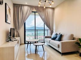 Iconic Regency bayan lepas 42 skypool airport usm 9pax, hotel v destinaci Bayan Lepas