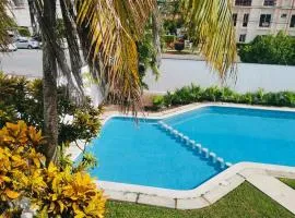 Beautiful 2 bedroom house with pool at best location