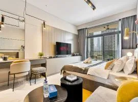 Stylish Studio - 5-min walk Burj Khalifa & Dubai Mall