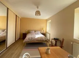 Chambre et Jardin à Anost, accés randonnées