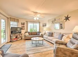 St Augustine Beach Condo with Patio and Pool Access!