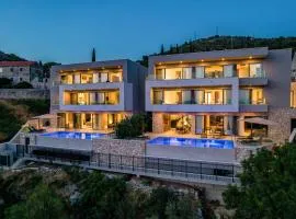 Magnificent Orasac Villa 5 Bedrooms Orasac Splendor Villa Stunning Sea & Island Views Gym