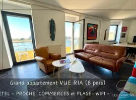 Bel appartement de 105m2 VUE RIA d'ETEL