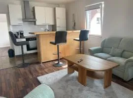 Helle Ferienwohnung mit Balkon