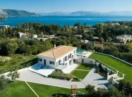 Secluded Elegance At Villa Giem 4 Bedrooms Unmatched Sea Views Private Pool & Lush Gardens Dassia, Corfu