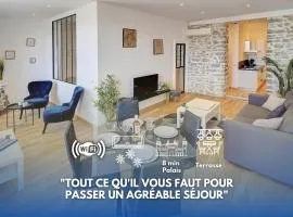 Le ART - 500m des plages - Clim - Verrière Côte d'Azur