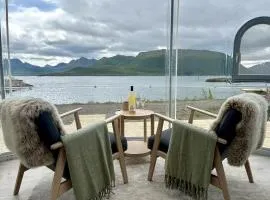 Glass domes at Arctic Ocean Lodge