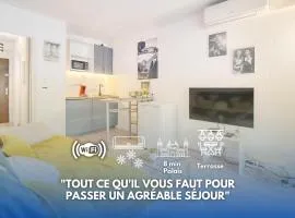 Le Kate-500m Plage-Terrasse Verrière Côte d’Azur