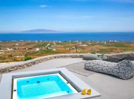 Luxury Santorini Villa Villa Elysian Dyo Private Hot Tub Air Conditioning