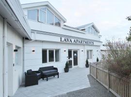 Lava Apartments & Rooms, hotell i Akureyri