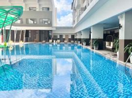 Cozy & Modern Studios near Cebu IT Park - Pool, Gym, Sauna, Hotel in Cebu City