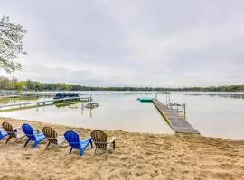 Lakefront Burlington Vacation Rental Dock and Beach