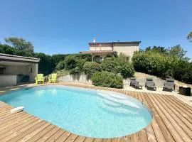 Les Thermes - Grande Villa 6 personnes avec piscine dans un cadre verdoyant