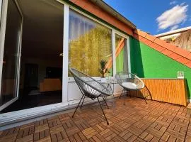 Ruhe Oase Steinhöfel - Balkon, Naturblick, Design-Maisonette-Apartment - nahe Fürstenwalde-Spree