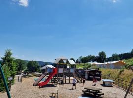 Comfort tent Val de Wanne, campsite in Trois-Ponts