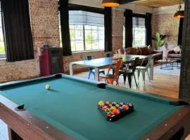 Loft Cosy avec billard et à 10 minutes de l'aéroport de Zaventem