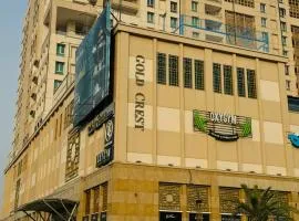 Goldcrest Luxury Serviced Apartments DHA Phase 4 Lahore Near Airport & MM Alam Road