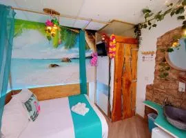 Wonder Room Paraiso Magico Habitacion a 2 min de la playa