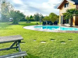 Chez Seb et Lilou - Chalet Tiny House - piscine partagée - parking - proche Mulhouse