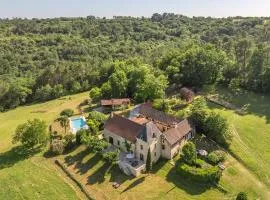 Domaine des Grands Bois - La Maison de L'Alchimiste- 3 chambres - 7 personnes, piscine, salle de jeux, billardet home cinema