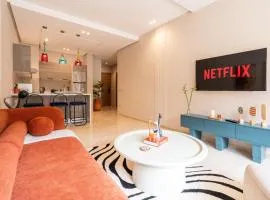 Casablanca, 5 min to CMN Airport - 1BR - Pool - Netflix
