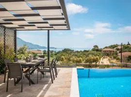 Modern Kefalonia Villa 3 Bedrooms Villa Anthelia Private Pool & Stunning Sea Views Klismata