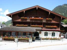 Gasthaus Jakober, отель в Альпбахе