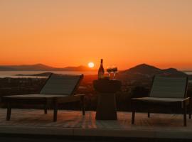 Villa THÉA - Private pool, Stunning Sea views, hotel u gradu Plaka