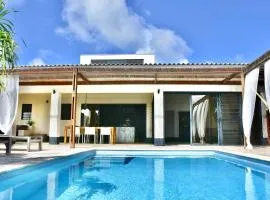 Villa Kas Kris with a tropical garden and a private magnesium pool