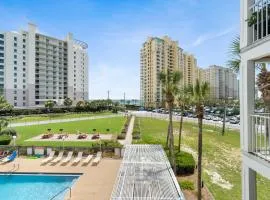GULF VIEW condo King bed with bunk and LARGE L shaped balcony in cozy Perdido Key