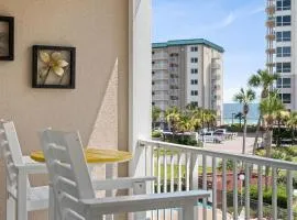 GULF VIEW condo King bed with bunk and LARGE L shaped balcony in cozy Perdido Key