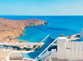 casa di sole e sabbia, hotel en Tinos