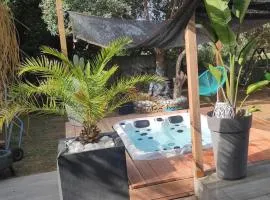 Agréable maison avec jacuzzi