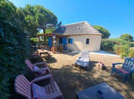 5 min du village de Noël Barcarès mas de pêcheurs 8 couchages tout confort, hotel in Le Barcarès