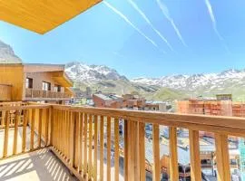 Spacious 3BR Duplex Heart of Valthorens with parking and mountain views