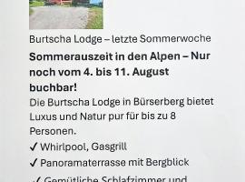 Burtscha Lodge, casa de alquiler en un lago en Bürserberg