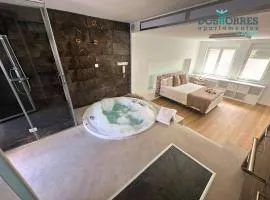 Suite Dos Torres Édoras con jacuzzi privado y parking gratuito en el centro
