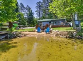 Pequot Lakes Cabin with Dock on Loon Lake!