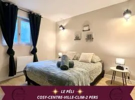 Le Péli - Cosy, Centre-ville, CLIM, 2 personnes