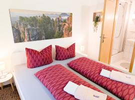 Urlaubsmagie Ferienwohnung Lichtung - nah am Wanderweg, hotel a Sebnitz