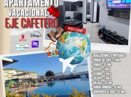 Apartamento Vacacional Eje Cafetero - PARQUE DEL CAFÉ - Piso 3