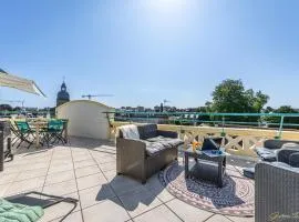 joli toit terrasse Le Celtic