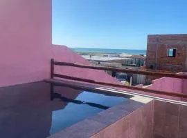 Chale Vista ao Mar Pink