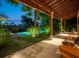 3 BR Barani Villa Tanah Lot with Rice Paddy View & Private Pool